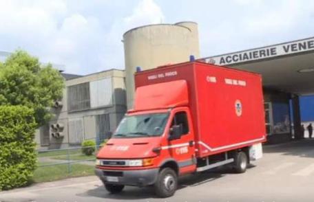 Accident de muncă grav, în Italia! Un român a ars de viu, după ce a fost stropit cu oţel topit