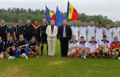 „Cupa Primăverii” disputată într-un meci amical româno-moldovean, la Botoșani - FOTO