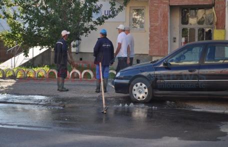 Avariile se ţin lanţ la conductele de apă din Dorohoi - VIDEO | FOTO