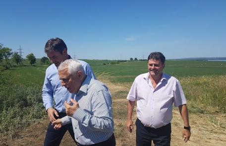Ministrul agriculturii, Petre Daea, a revenit în județul Botoșani, la Stânca - FOTO