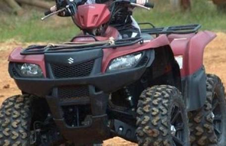Dosar penal pentru un tânăr prins pe un ATV neînmatriculat