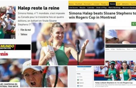 Simona Halep a câștigat eroic încă un trofeu! Presa străină, la picioarele „reginei”