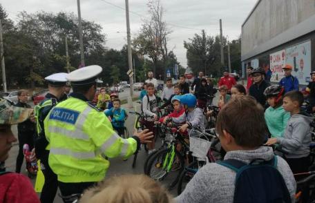 Educaţie rutieră în rândul copiilor - FOTO