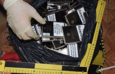 Ţigări de contrabandă confiscate de poliţişti de la două unităţi economice de pe raza judeţului Botoşani