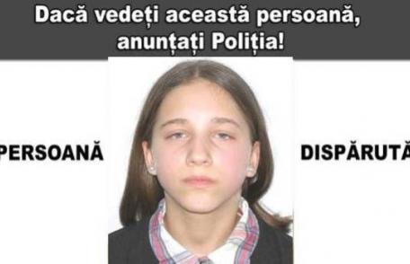 Adolescentă dată în urmărire, după ce a plecat la școală și nu s-a mai întors. Aţi văzut-o?