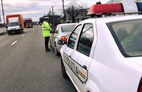 Control cu surprize. Copil în vârstă de 12 ani depistat în timp ce conducea o mașină avariată 