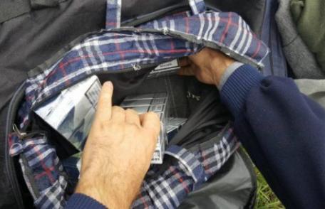 Ţigări confiscate de jandarmi în zona Pieţei Centrale