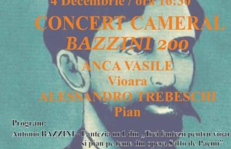 Concert cameral la Muzeul „George Enescu” din Dorohoi susținut de Anca Vasile și Alessandro Trebeschi