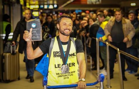 Eveniment deosebit organizat la Botoșani pentru primirea pompierului ultramaratonist Iulian Rotariu - FOTO