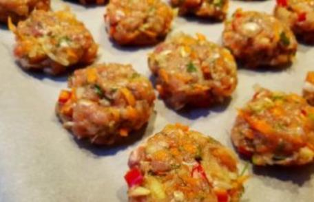 Chifteluțe de porc la cuptor