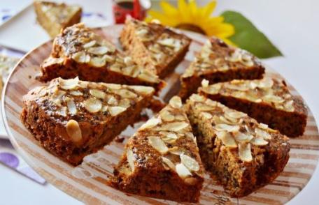 Prăjitură cu morcovi și migdale