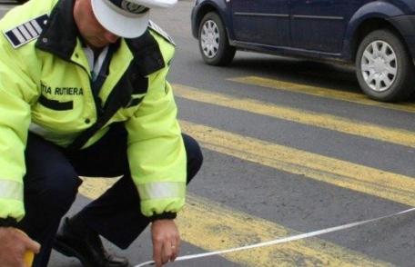 Tânără accidentată pe trecerea de pietoni. Un șofer neatent nu a redus la timp viteza înainte de trecerea marcată