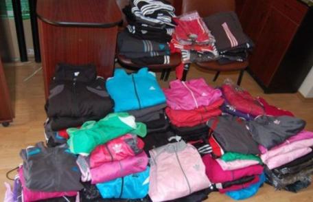 Produse contrafăcute confiscate de polițiști direct din magazine