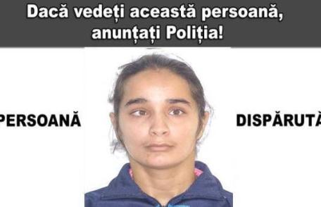 Persoană dispărută: Poliția caută o tânără din Dorohoi care nu a mai luat legătura cu familia de trei luni