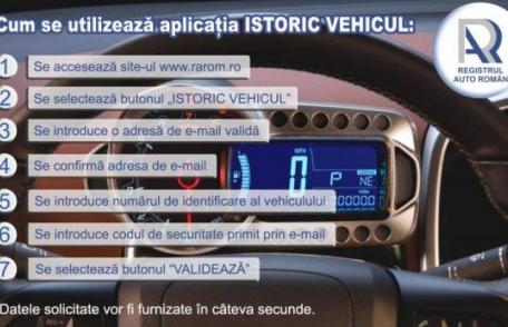 NOU! RAR lansează aplicația prin care afli câți kilometri și ce accidente a avut mașina, înainte să o cumperi