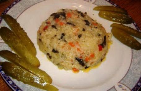 Pilaf cu ciuperci