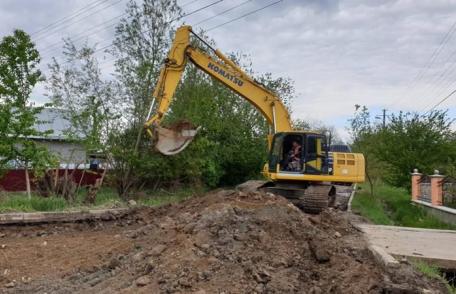 Primăria Municipiului Dorohoi anunță că au fost demarate lucrările pentru modernizarea străzii Horia - FOTO