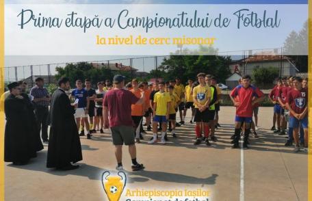 Campionat de Fotbal organizat de Arhiepiscopia Iașilor - FOTO