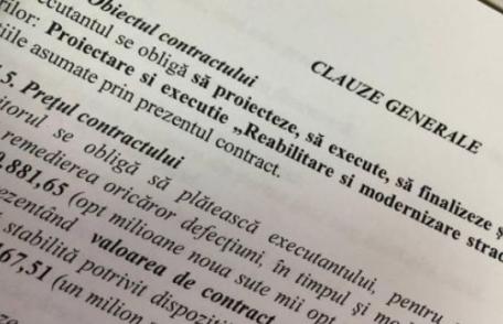 Anunț important pentru dorohoieni! A fost semnat contractul „Reabilitare şi modernizare strada Sf. Ioan Românul”