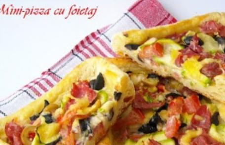 Mini-pizza cu foietaj