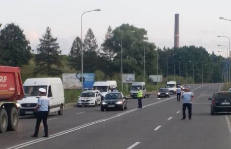 Razie de amploare. Poliţia Rutieră Botoșani a ieşit la vânătoare de şoferi băuţi sau vitezomani - FOTO