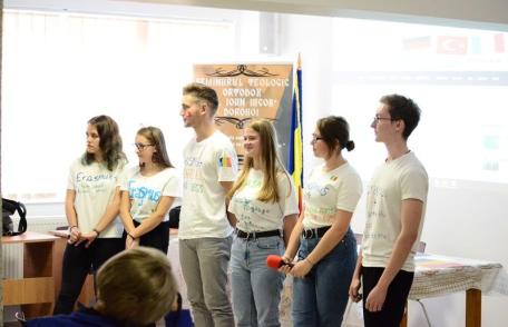 Noile proiecte Erasmus+ lansate la Seminarul Teologic Liceal Ortodox „Sf. Ioan Iacob” Dorohoi în cadrul Erasmus days - FOTO