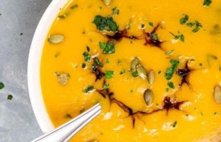 Supă cremă de dovleac