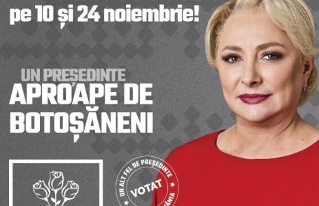 Comunicat - 10 motive pentru a vota PSD și Viorica Dăncilă pe 10 și 24 noiembrie!