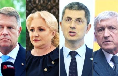 Rezultatele oficiale ale sondajelor efectuate la ieșirea la urne. Iohannis și Dăncilă ocupă primele poziții!