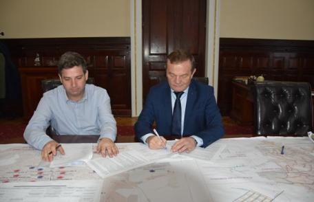 A fost semnat contractul de execuție lucrări pentru Zona de agrement POLONIC - FOTO