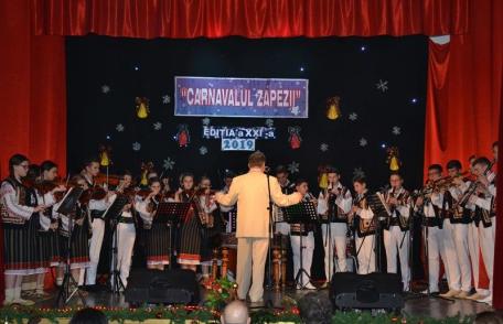 „Carnavalul Zăpezii” al Clubului Copiilor Dorohoi – ediția a XXI-a  - a doua seară se spectacol - FOTO