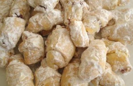 Cornulețe fragede cu iaurt