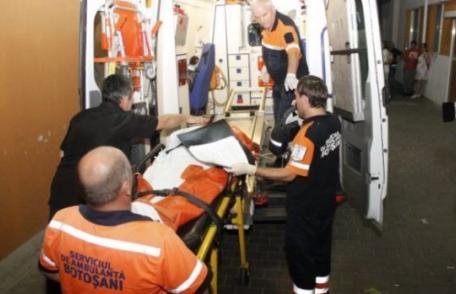 Tentativă de omor în Botoșani, în noaptea de Crăciun! Tânăr de 30 de ani înjunghiat în gât