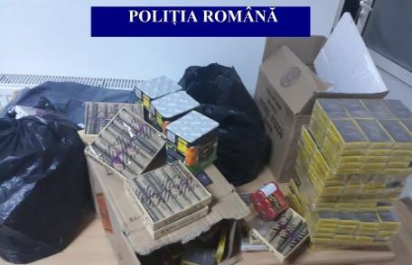 Percheziții la Botoșani! Articole pirotehnice confiscate de polițiști