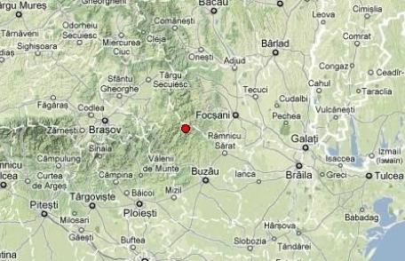 Cutremur cu magnitudinea 4 înregistrat în Vrancea