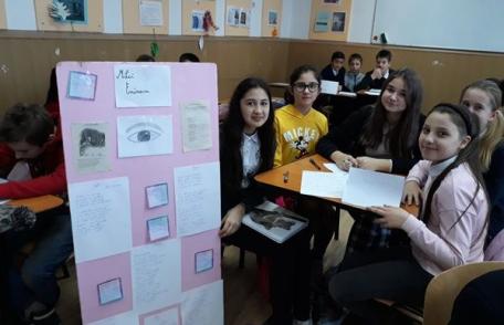 Pe urmele Luceafărului la Școala Gimnazială „Gheorghe Coman” Brăești - FOTO