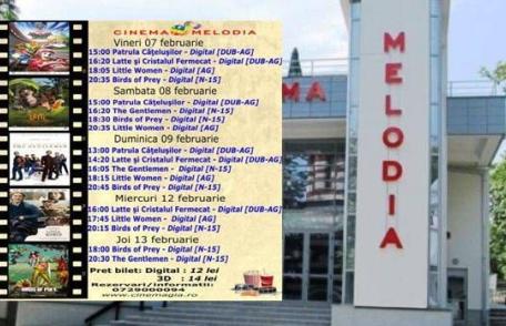 Vezi ce filme vor rula la Cinema „MELODIA” Dorohoi, în săptămâna 7 - 13 februarie – FOTO
