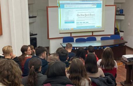 Diseminare Proiecte eTwinning la Colegiul Național „Grigore Ghica” - FOTO