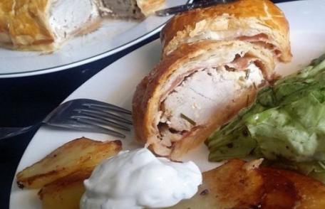 Muschi de porc în foietaj