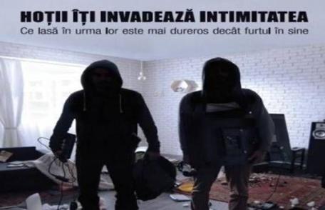Polițiștii botoșăneni desfăşoară activități în cadrul Campaniei „Hoţii îţi invadează intimitatea” - FOTO