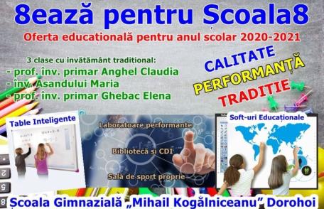 Ziua Porților Deschise la Școala Gimnazială „Mihail Kogălniceanu” Dorohoi