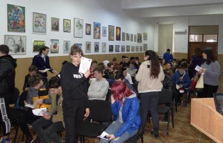 Activitate de prevenire a delincvenței juvenile la Liceul Tehnologic Alexandru Vlahuță Șendriceni – FOTO