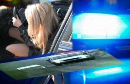 Pericol public! Tânără de 22 de ani, prinsă la volan deși avea permisul suspendat