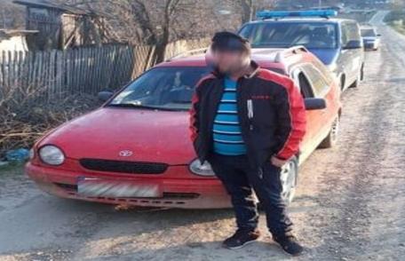 Bărbat în stare de ebrietate, depistat la volan de poliţiştii de frontieră din Dorohoi - FOTO