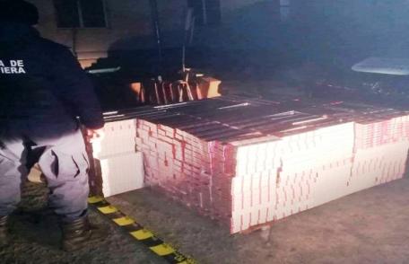 Urmărire cu focuri de armă și țigări de contrabandă confiscate de polițiștii de frontieră botoşăneni - VIDEO