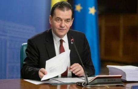 Ludovic Orban: Azi prezentăm măsurile din noua Ordonanță Militară