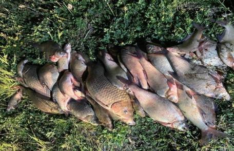 Au ieșit la pescuit și s-au ales cu dosar penal - FOTO