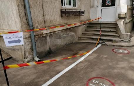 Măsuri speciale la Serviciul de Pașapoarte Botoşani - FOTO