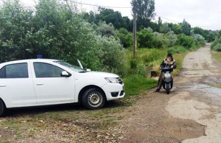 Depistat conducând un motoscuter, deși nu avea acest drept