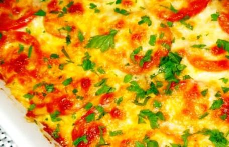 Sufleu de roșii cu vinete